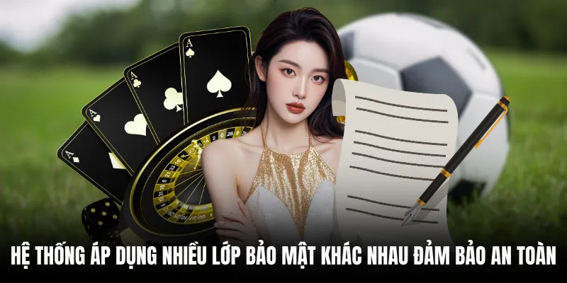 Điều Khoản Sử Dụng 5 Hệ thống áp dụng nhiều lớp bảo mật khác nhau đảm bảo an toàn
